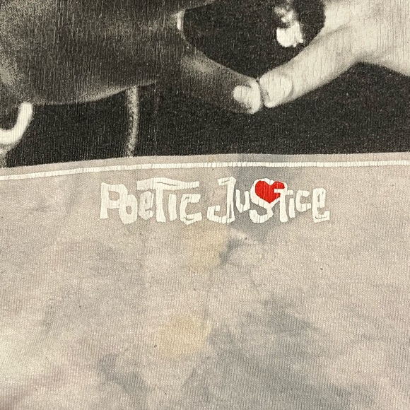Vintage Retro 90’s Tupac Shakur "Poetic Justice" Chemistry Graphic T-Shirt L - Picture 5 of 8
